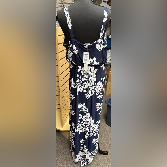 Navy and white sundress size XXL - Picture 3 of 3